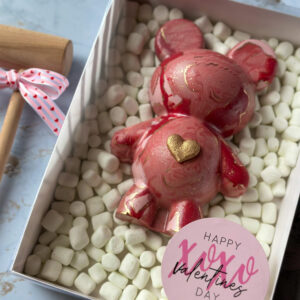 Breakable chocolate bear